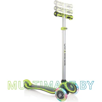 Самокат Globber Evo 4 in 1 Plus Lights (зеленый) картинка 2